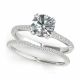 1.25 Carat G-H Diamond Lovely Classy Anniversary Promise Ring Band 14K Gold