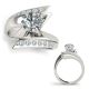 G-H Diamond Lovely Classy Solitaire Wedding Ring 14K Gold