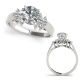 G-H Diamond Brilliant Cut Claw Set wedding Marquise Ring 14K Gold
