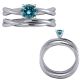 Beautiful Crossover Wedding Ring Band