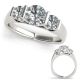 1.25 Carat G-H Diamond Natural Vintage Solitaire Promise Ring 14K Gold