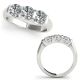 1.5 Carat G-H Diamond Beautiful Precious Marriage Anniversary Ring 14K Gold