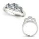 1.25 Carat G-H Diamond Antique Lovely Classy Engagement Ring 14K Gold