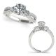 G-H Diamond Simple Classically Styled Ladies Ring 14K Gold